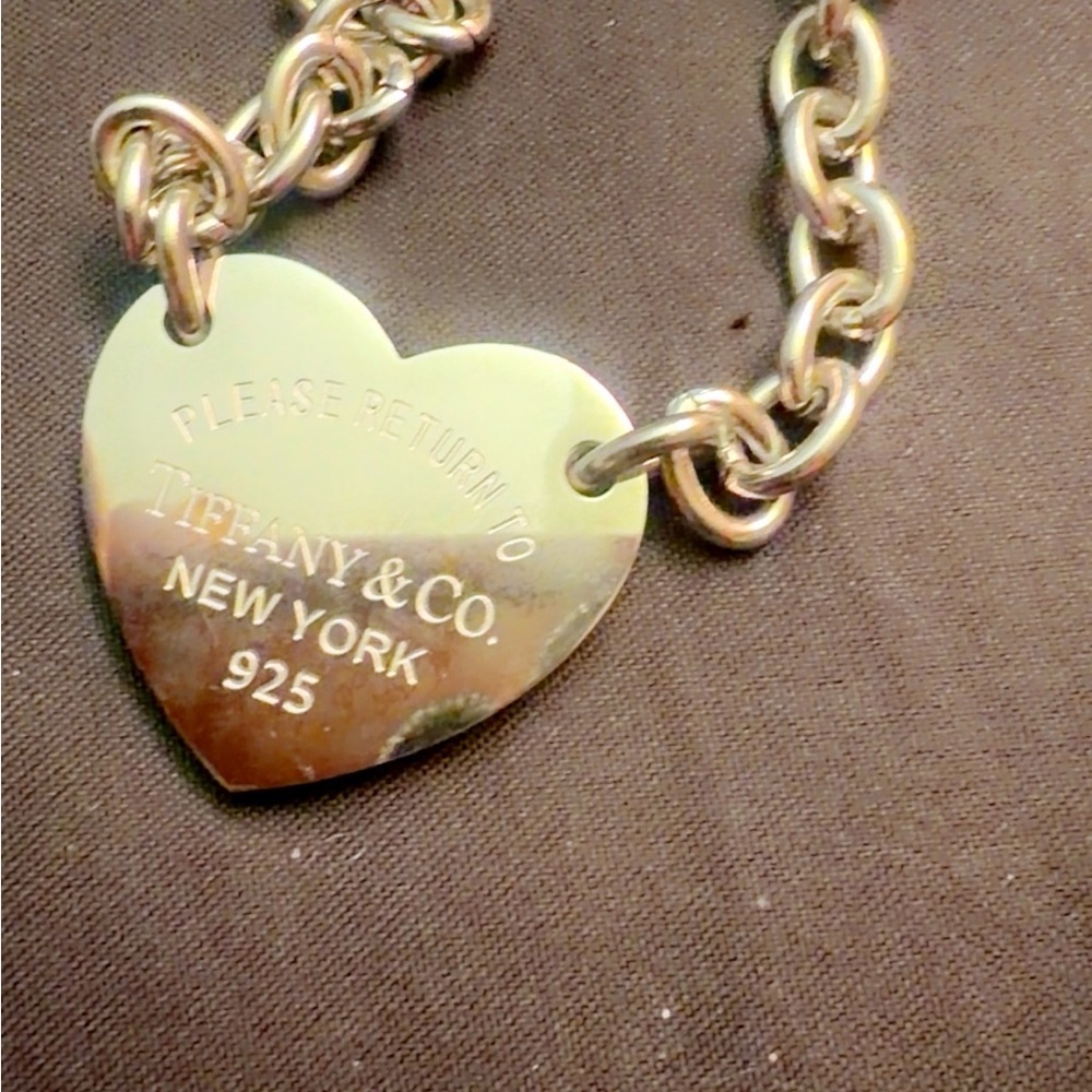 GWP Tiffany & Co. Silver Heart Necklace